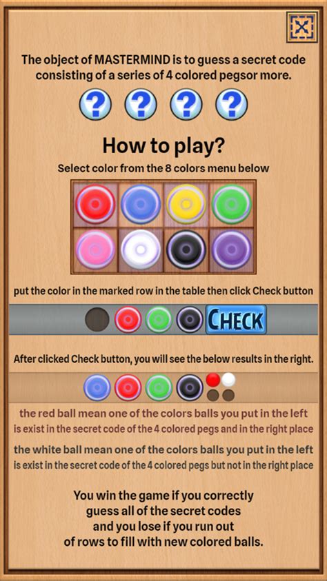 ️ Play Mastermind Online Game: Free Online Mastermind .
